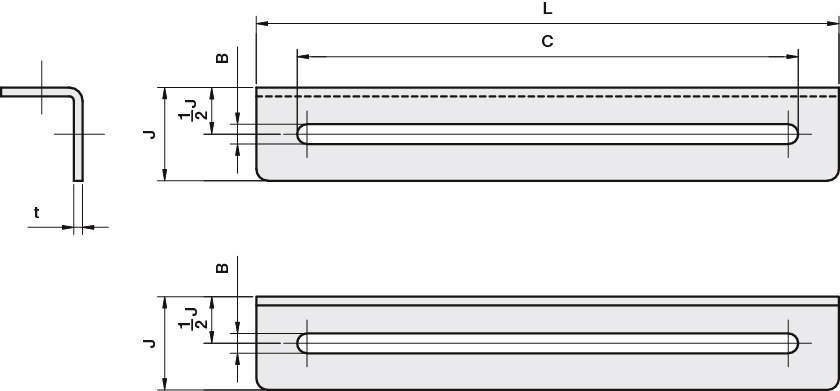 센서브라켓 앵글스트레이트타입