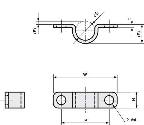 센서브라켓 새들