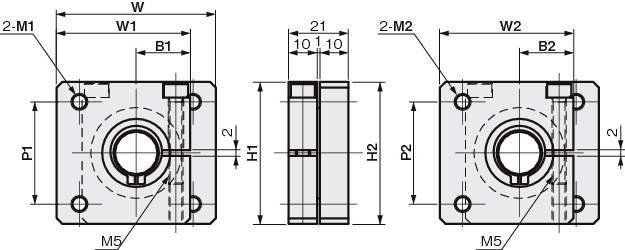 센서브라켓 XY프리조인트