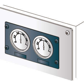 압력게이지브라켓(아날로그용) 스트레이트타입