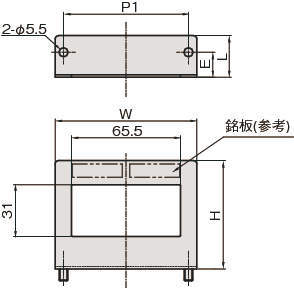 압력게이지브라켓(디지털용) L타입
