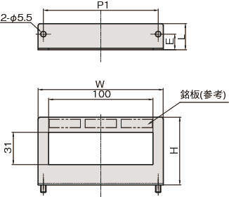 압력게이지브라켓(디지털용) L타입