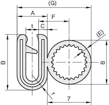 트림씰(일체성형) TSH시리즈 A타입