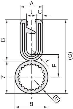 트림씰(일체성형) TSH시리즈 C타입