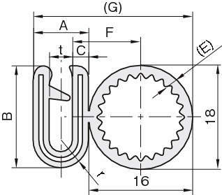 트림씰(일체성형) TSG시리즈 A타입