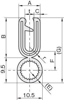 트림씰(일체성형) TSE시리즈 C타입