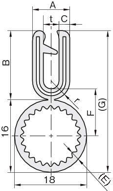 트림씰(일체성형) TSG시리즈 C타입