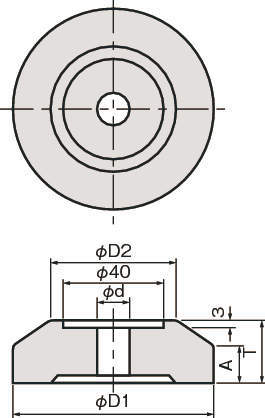 레벨링플레이트 원형·앵커타입