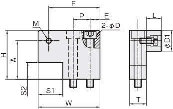 리니어스토퍼(우레탄붙이) LSFU