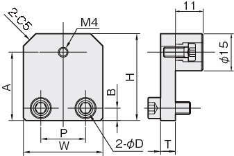 리니어스토퍼(우레탄붙이) LSXU