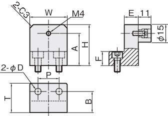리니어스토퍼(우레탄붙이) LSYU