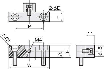 리니어스토퍼(우레탄붙이) LSZU