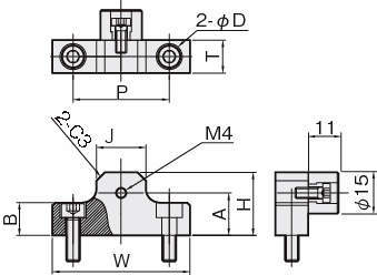 리니어스토퍼(우레탄붙이) LSZU