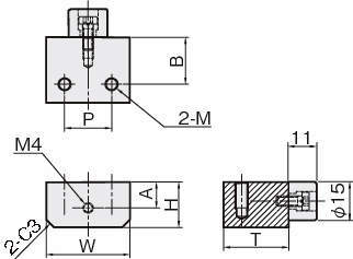 리니어스토퍼(우레탄붙이) LSWU