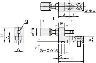리니어스토퍼(컴팩트타입) LSPN-U