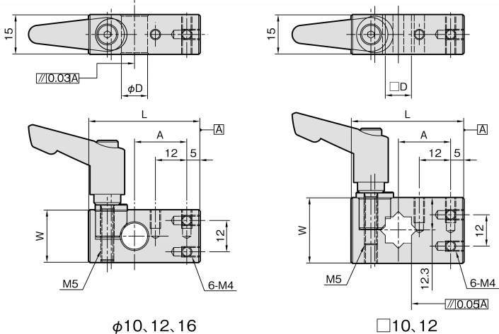 센서브라켓 쐐기센서어태치N 클램프레버있음