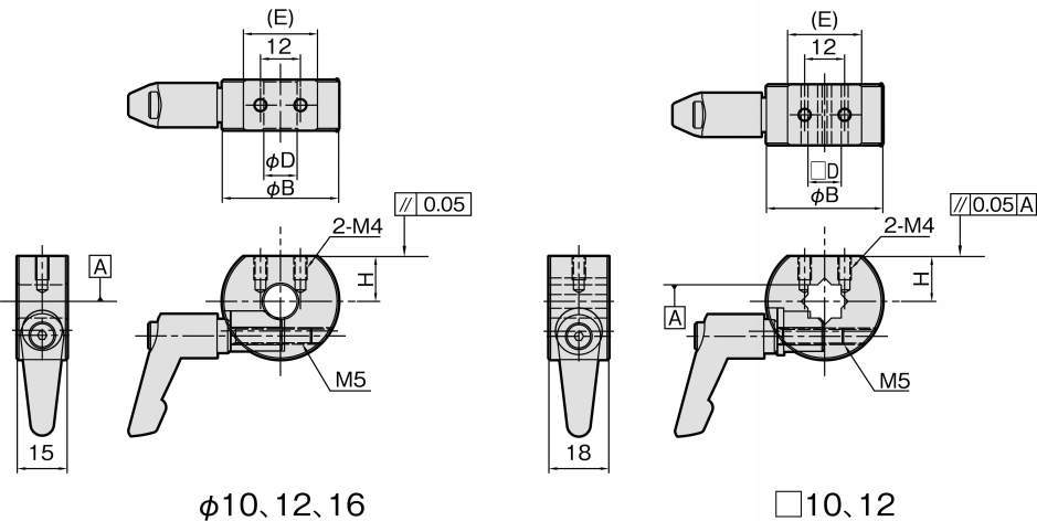 센서브라켓 쐐기센서어태치R 클램프레버있음