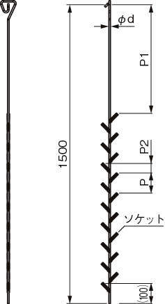 도장치구 샤프트