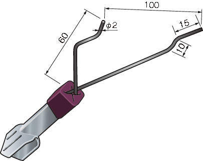 도장치구 W스프링후크B