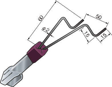 도장치구 W스프링후크C