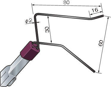 도장치구 W스프링후크F