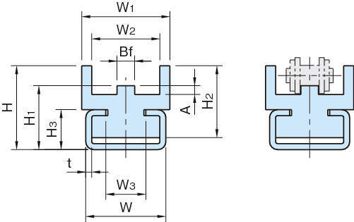 AGC-S 체인가이드(AGC-S가이드)