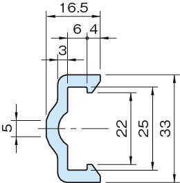 KG-GR1 A형가이드레일
