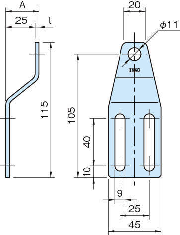 KG-PR 가이드레일프로파일