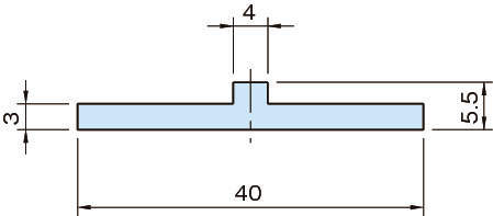 TR 웨어스트립(T형레일)
