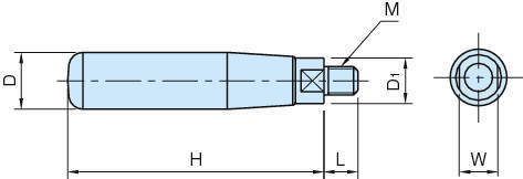 SRG 스테인레스회전손잡이