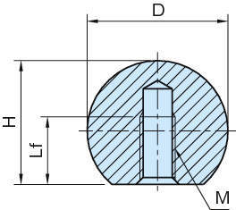 SB-SUS 스테인레스볼그립