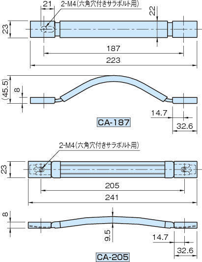 CA-187·CA-205 캐리어핸들