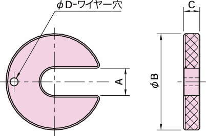 CW 지그용스플릿와셔