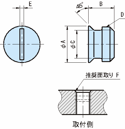 THP 탭홀보호플러그