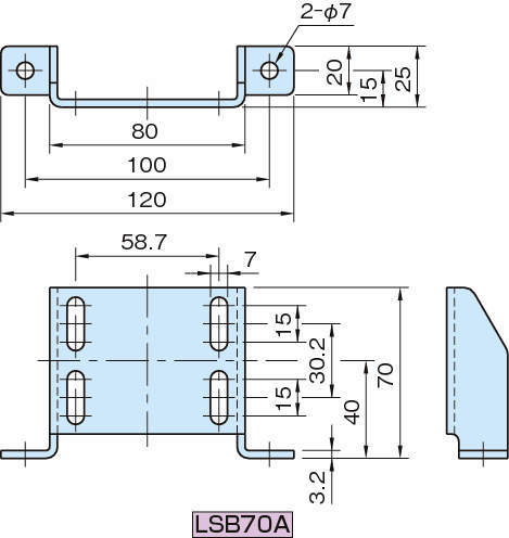 LSB-A 리미트스위치브라켓