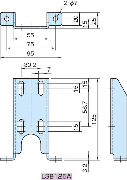LSB-A 리미트스위치브라켓