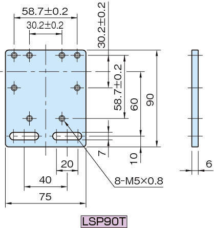 LSP-T 리미트스위치브라켓