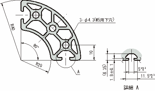 R20/40-90°라운드프로파일5