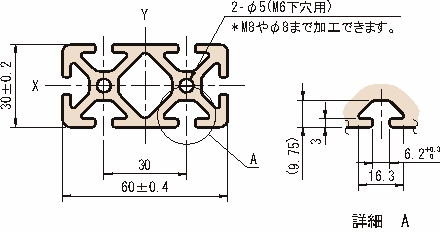 60×30 스트러트프로파일6
