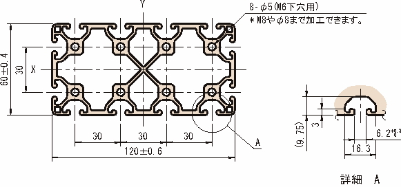 120×30 스트러트프로파일6