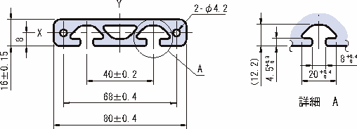 80×16 스트러트프로파일