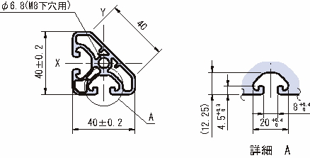 40×40앵글프로파일 이코노미형