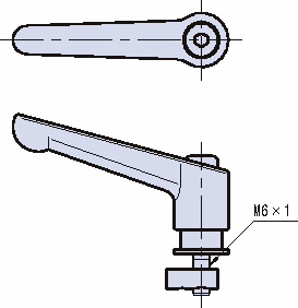텔레스코프클램프레버