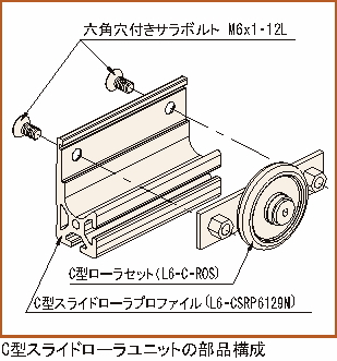 C형슬라이드롤러유니트6
