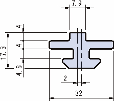 슬라이드가이드스트립8/8