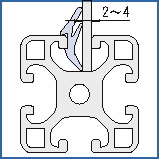 판넬클램프프로파일