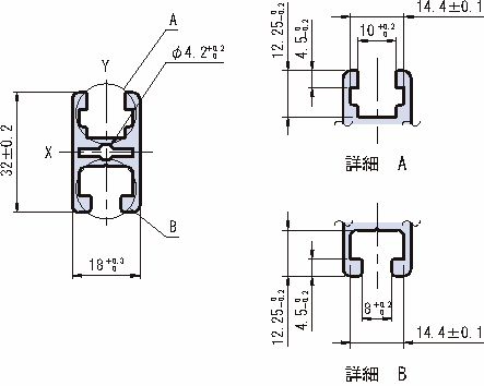 클램프프로파일32×18