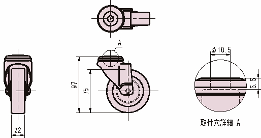 스티어링캐스터