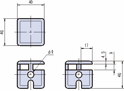 클램프프로파일크로스컨넥터