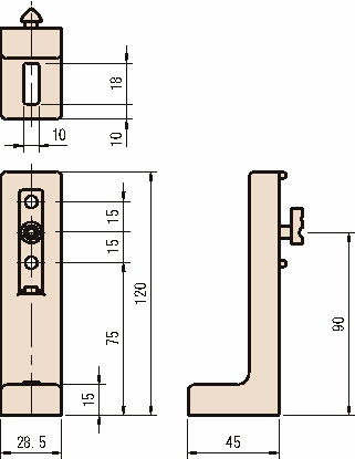 앵글풋6(고정형)